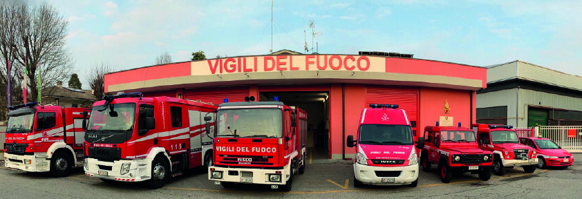 Intitolazione della caserma dei Vigili del Fuoco Volontari di Inveruno