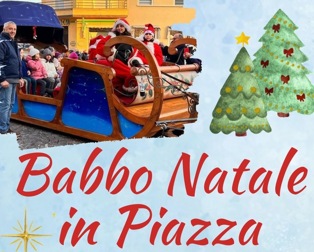Babbo Natale in piazza